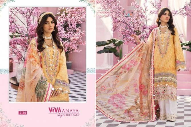 Shree Viva Anaya Fancy Casual Wear Lawn Cotton Pakistani Salwar Kameez Collection